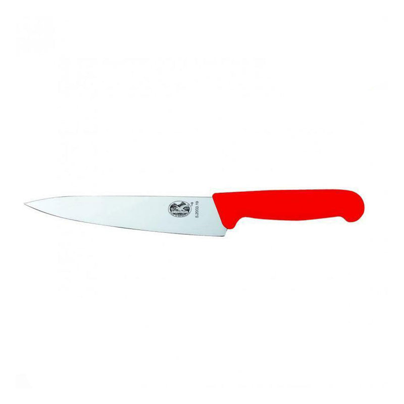 Victorinox Cooks Carving Knife Fibrox Handle (červená)