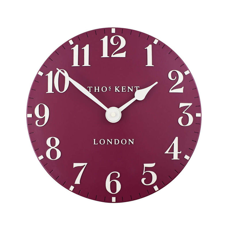 Thomas Kent Arabic Wall Clock s 3D číslicemi 30 cm