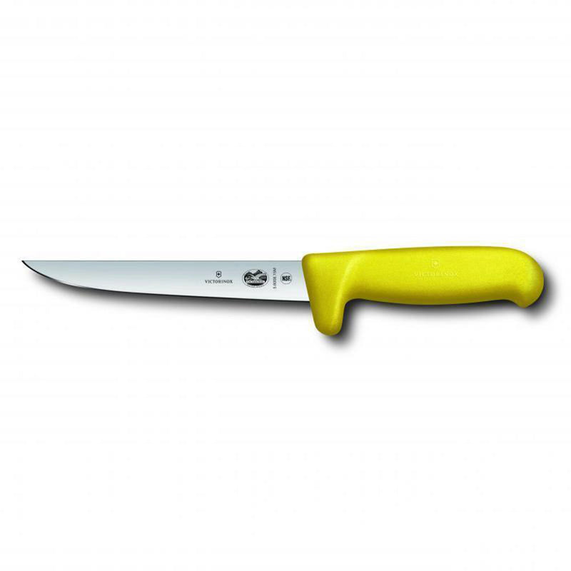 Fibrox Bezpečnostní přilnavost široká čepel Boning Knife 15cm