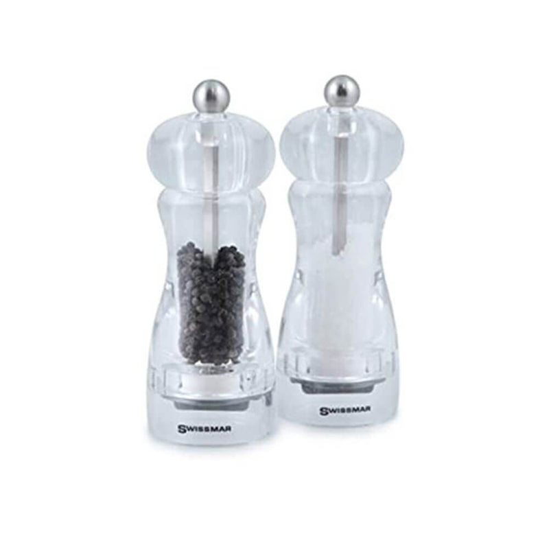 Swissmar Alice Acrylic Salt and Pepper Mill Set