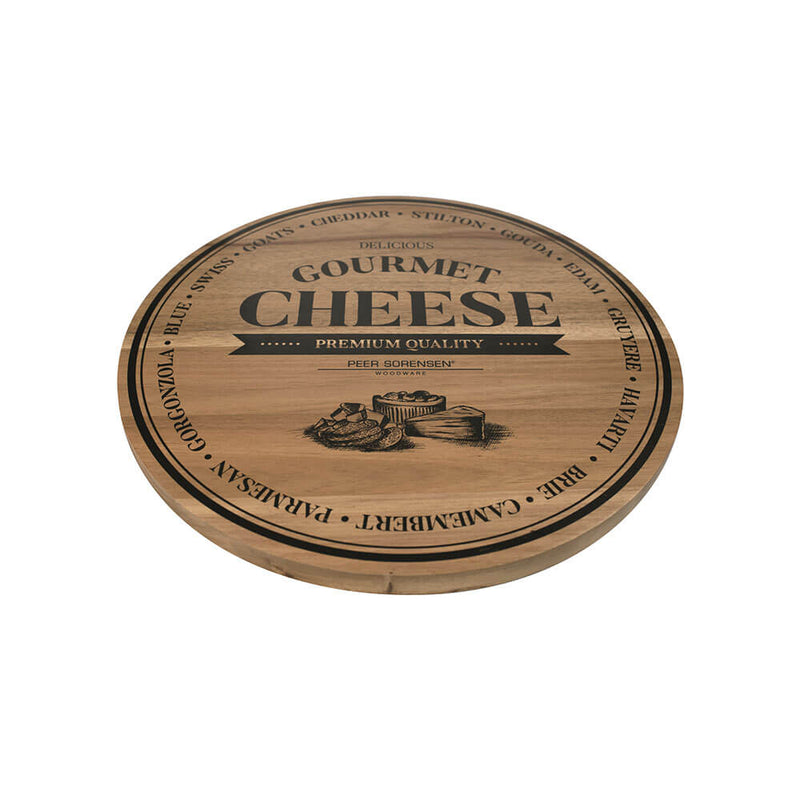 Peer sorensen acacia dřevěný kulatý sýr