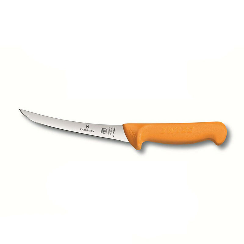 Swibo Curved Blade Boning Knife 16cm (žlutá)