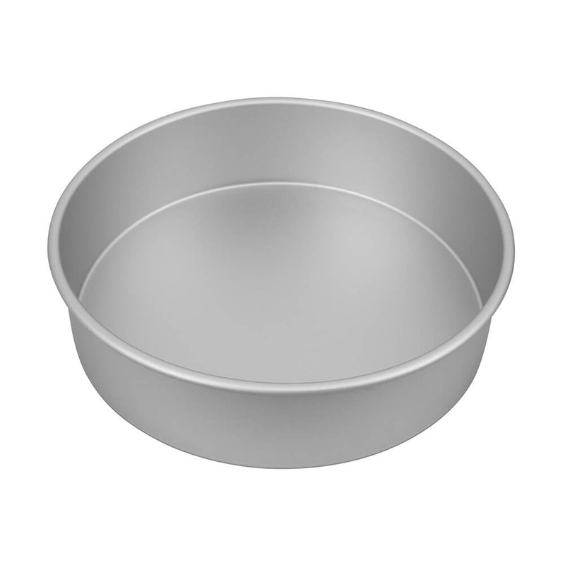 Bakemaster Round Cake Pan (stříbrný eloxovaný)