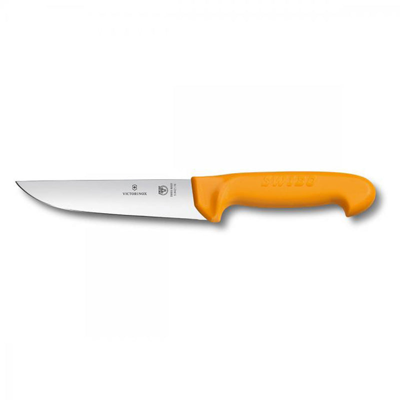 Swibo Straight Back Blade Butcher's Knife (Yellow)