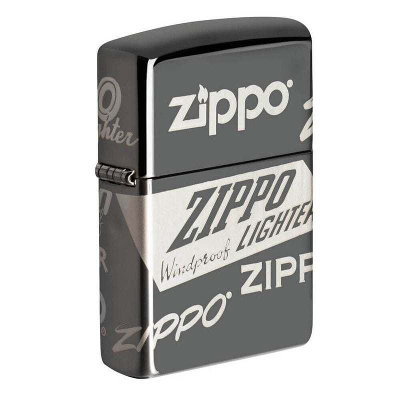 Zippo Black Ice Design zapalovač