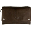 Zippo Leather Biker Wallet (Mocha)