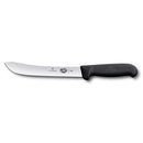 Heavy Stiff Blade Fibrox Butcher's Knife (Black)