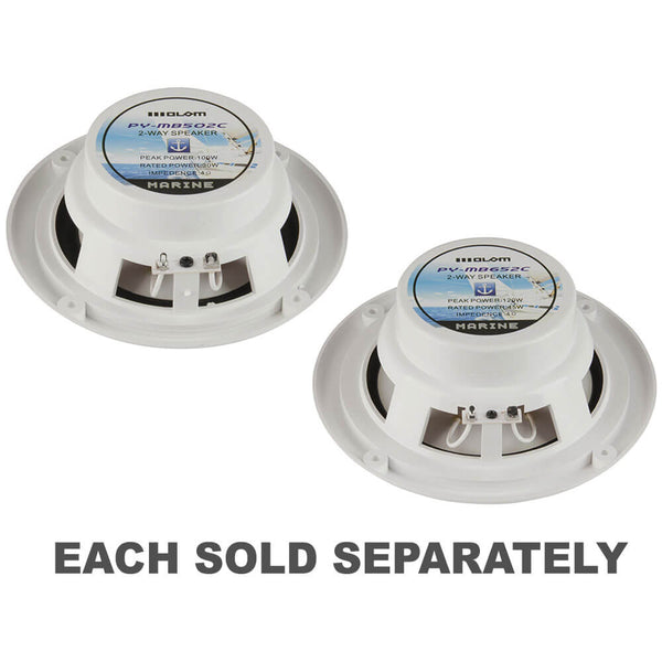 Response Marine Coaxial 2-Way Speakers (White)