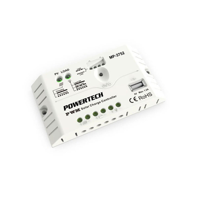 PowerTech Solar Controller s USB (12V/24V)