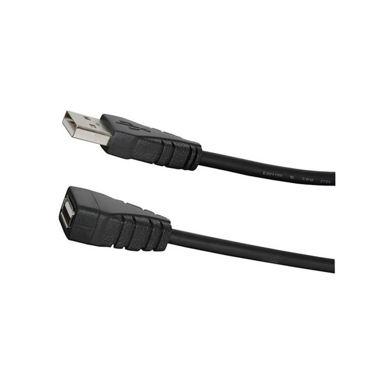 USB 2.0 Typ-A Stecker auf Buchse Kabel 5St