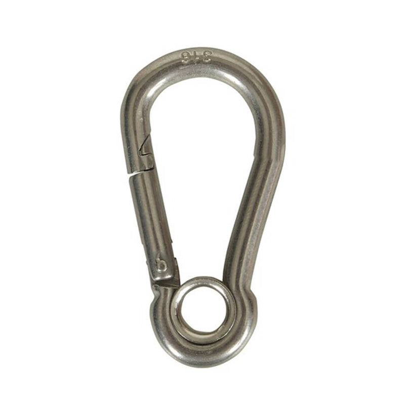 Stainless Steel Carbine Style Snap Hook