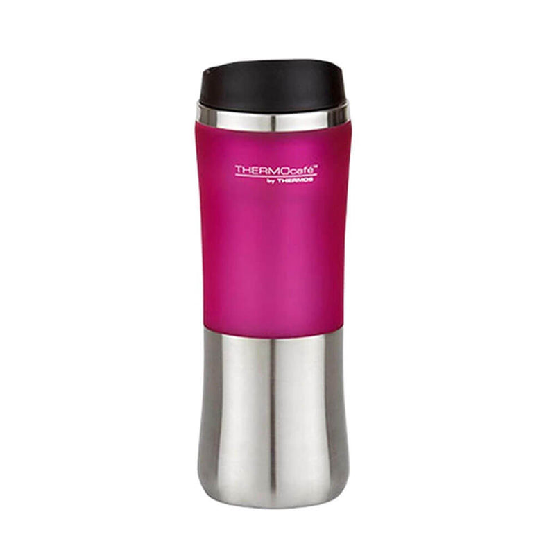 300 ml/Steel Travel Tumbler w/plast mimo rukáv