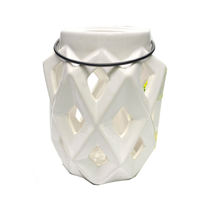 Keramická elegantní svíčka (14x14x19cm)