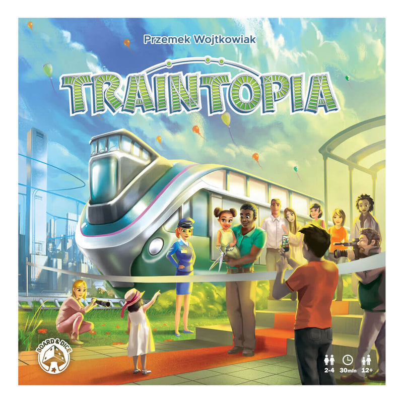 Traintopia Board Game