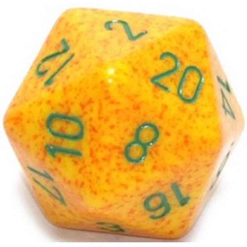 D20 kostky skvrny (34 mm)