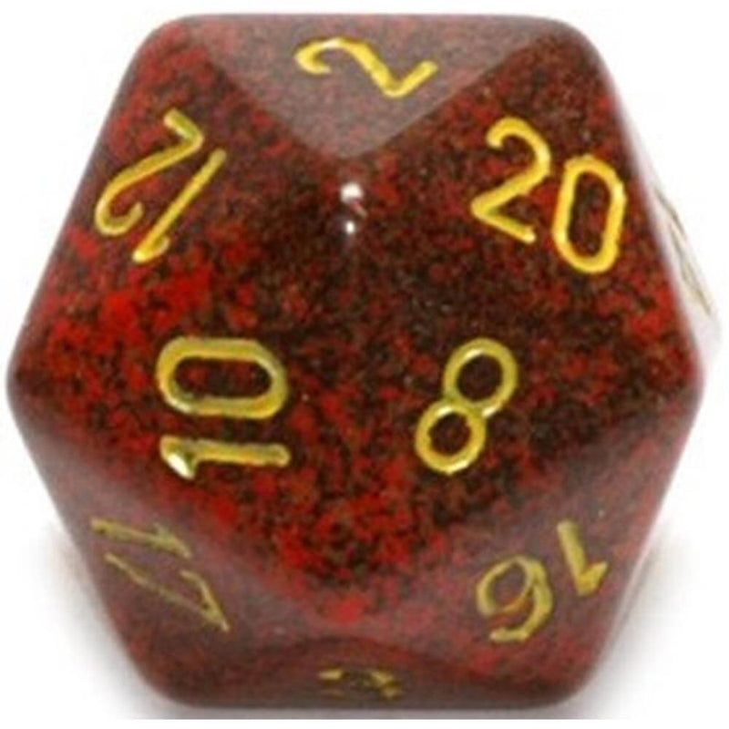 D20 kostky skvrny (34 mm)