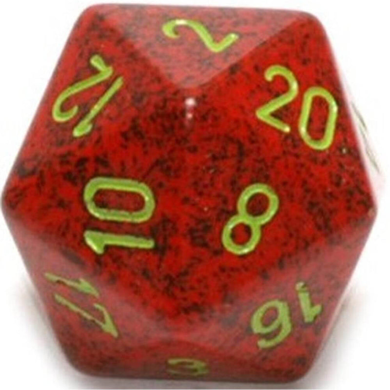 D20 kostky skvrny (34 mm)