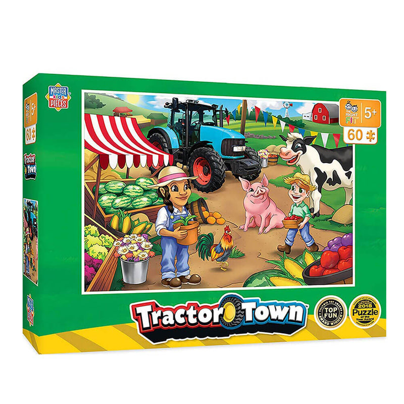 MP Tractor Town Puzzle (60 Teile)