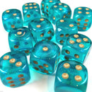 D6 Dice Borealis 16 mm (12 kostky)