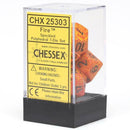 D7 die sada kostkami skvrnitá poly (7 kostky)