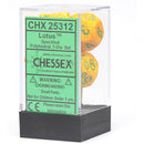 D7 die sada kostkami skvrnitá poly (7 kostky)