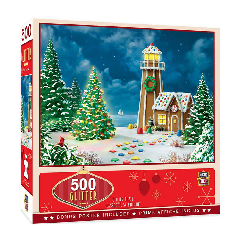 MP Holiday Glitter Puzzle (500ks)