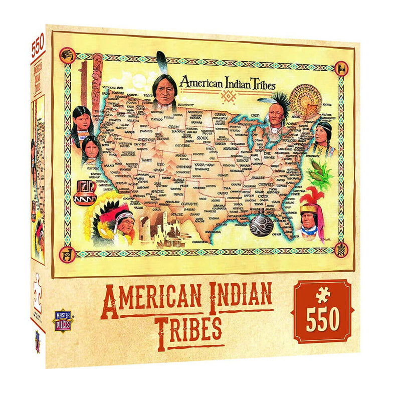 MP Tribal Spirit Puzzle (550 kusů)