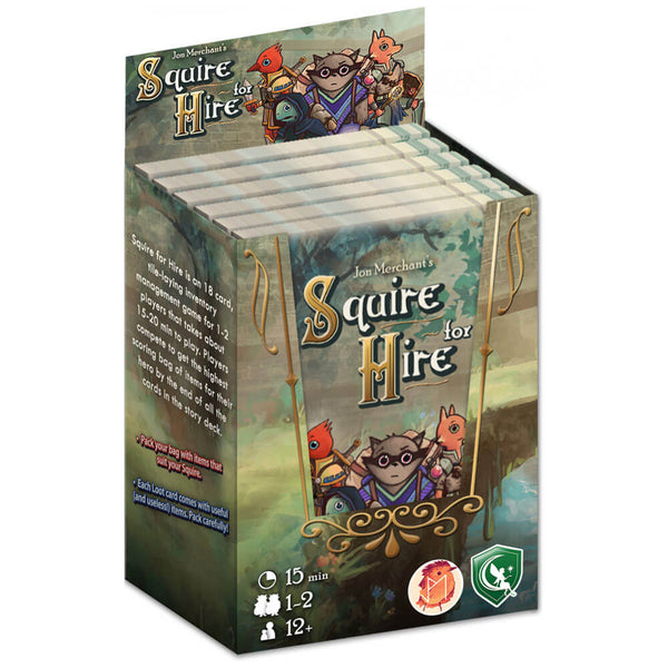 Squire for Hire Counter Display (6 Pk)