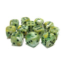 D6 Dice mramor 16 mm (12 kostky)