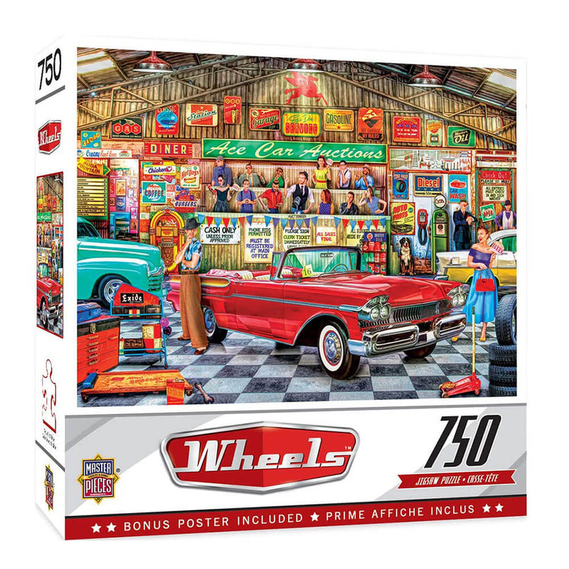 MP Wheels Puzzle (750 kusů)