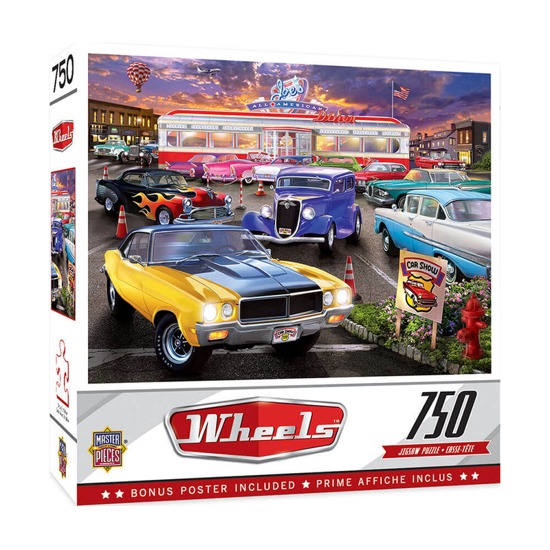 MP Wheels Puzzle (750 kusů)