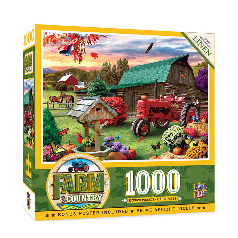 Meisterwerke Puzzle Farm &amp; Land (1000)