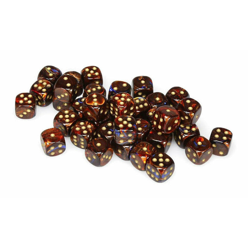 D6 Dice Scarab 12 mm (36 kostky)