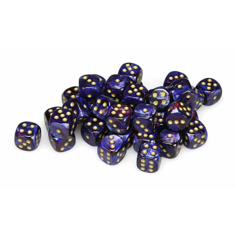 D6 Dice Scarab 12 mm (36 kostky)