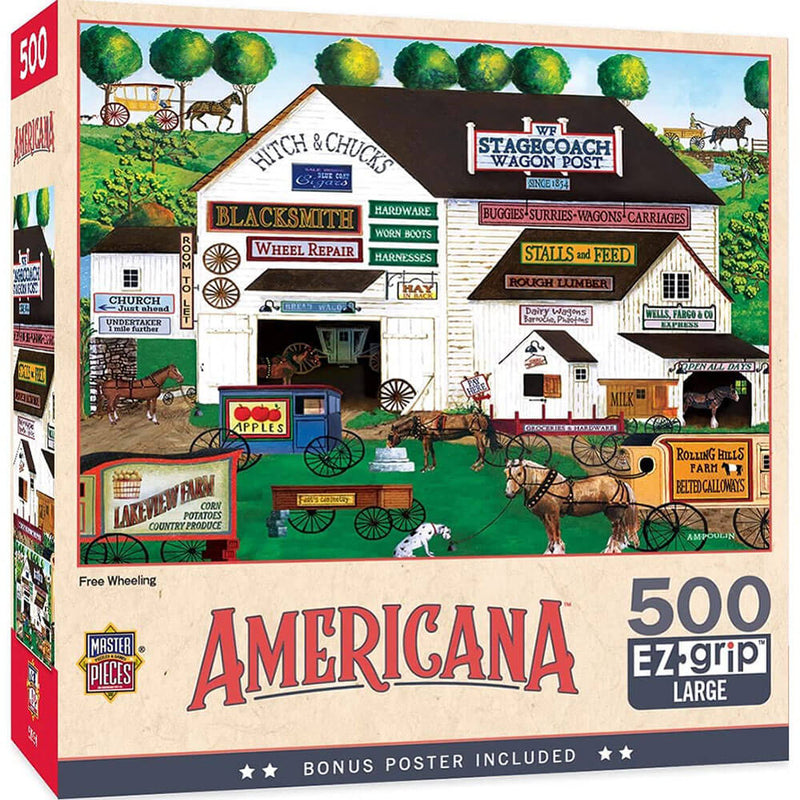 MasterPieces EZGrip Americana 500-Teile-Puzzle
