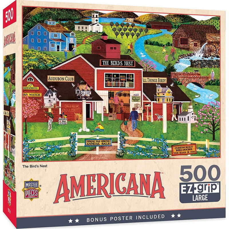 Mistrovská díla Ezgrip Americana 500pc Puzzle