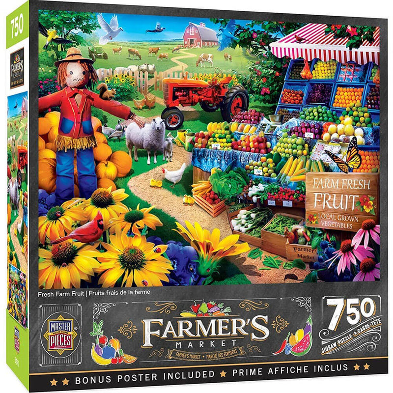 Mistrovská díla farmářův trh 750 procent puzzle