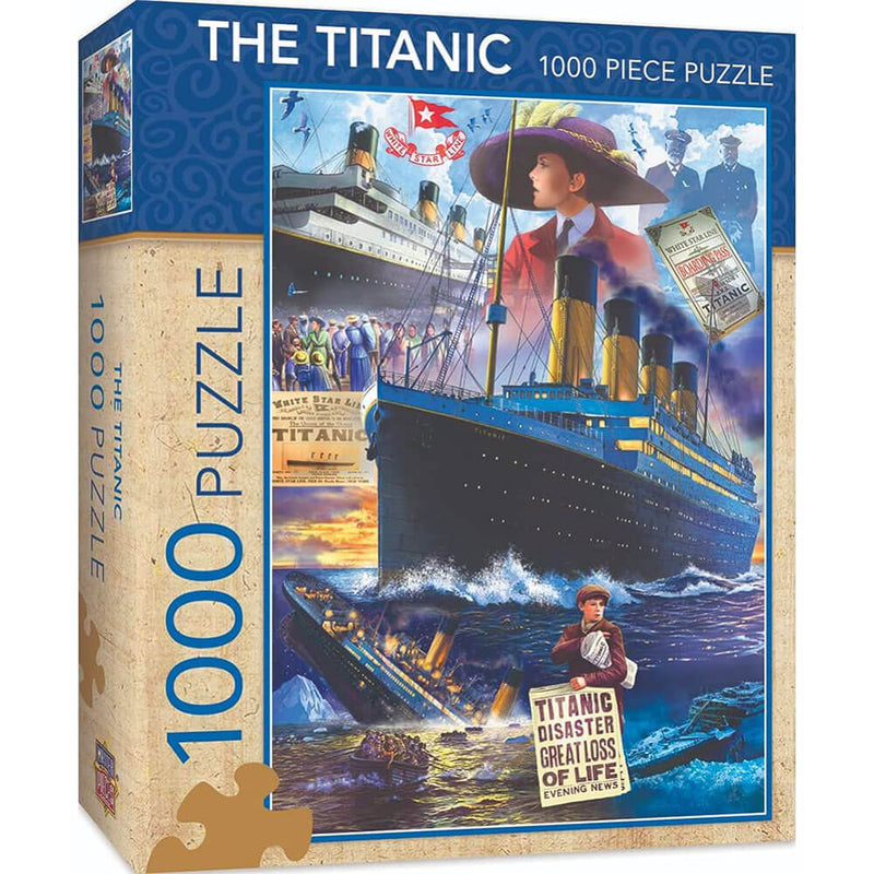 Mistrovská díla Titanic 1000ks Puzzle