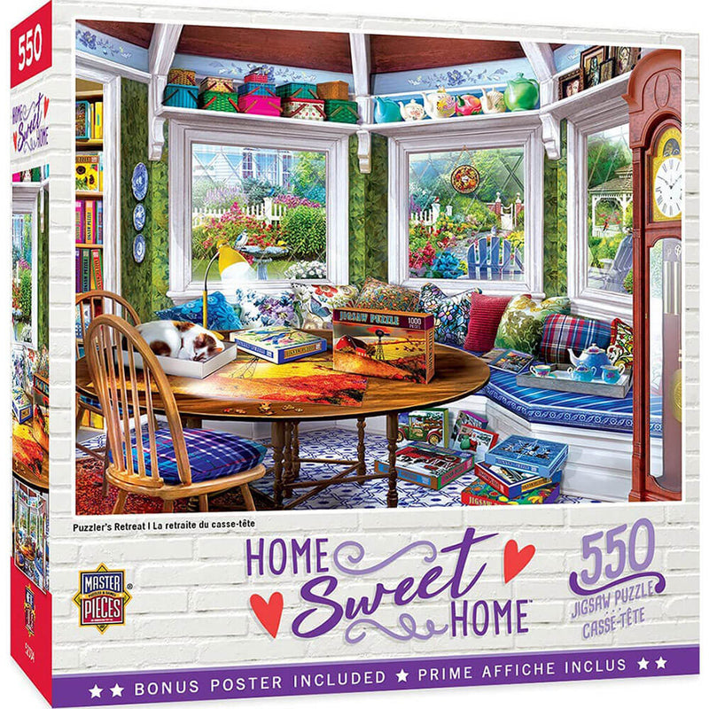 Mistrovská díla Domů Sweet Home 550pc Puzzle