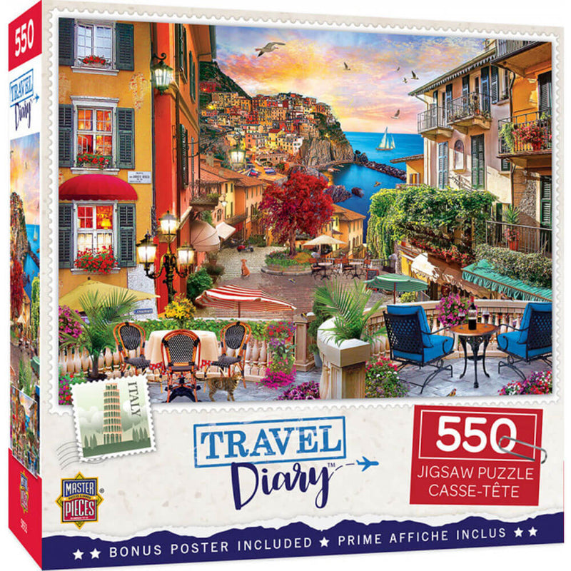 Mistrovská díla Travel Diary 550pc Puzzle
