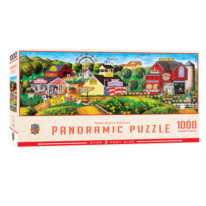 Umělec panoramická puzzle 1000pc