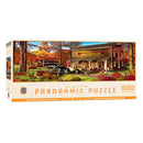 Umělec panoramická puzzle 1000pc