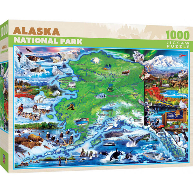 MasterPieces Nationalpark-Puzzle mit 1000 Teilen