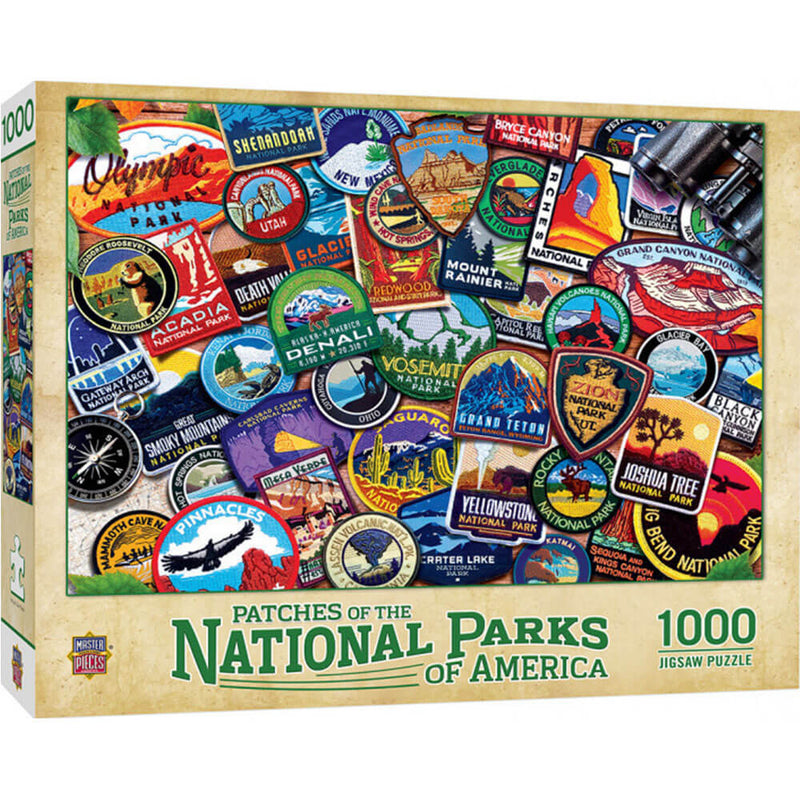 MasterPieces Nationalpark-Puzzle mit 1000 Teilen