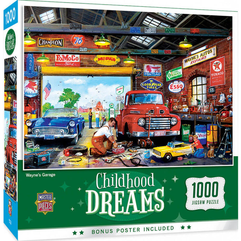 Mistrovská díla dětská sny 1000kpc puzzle
