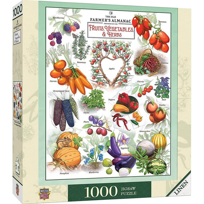 Mistrovská díla Farmáři Almanac 1000ks Puzzle