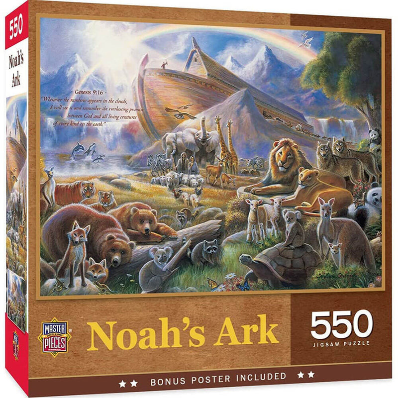 Mistrovská díla inspirativní Noemova archa puzzle