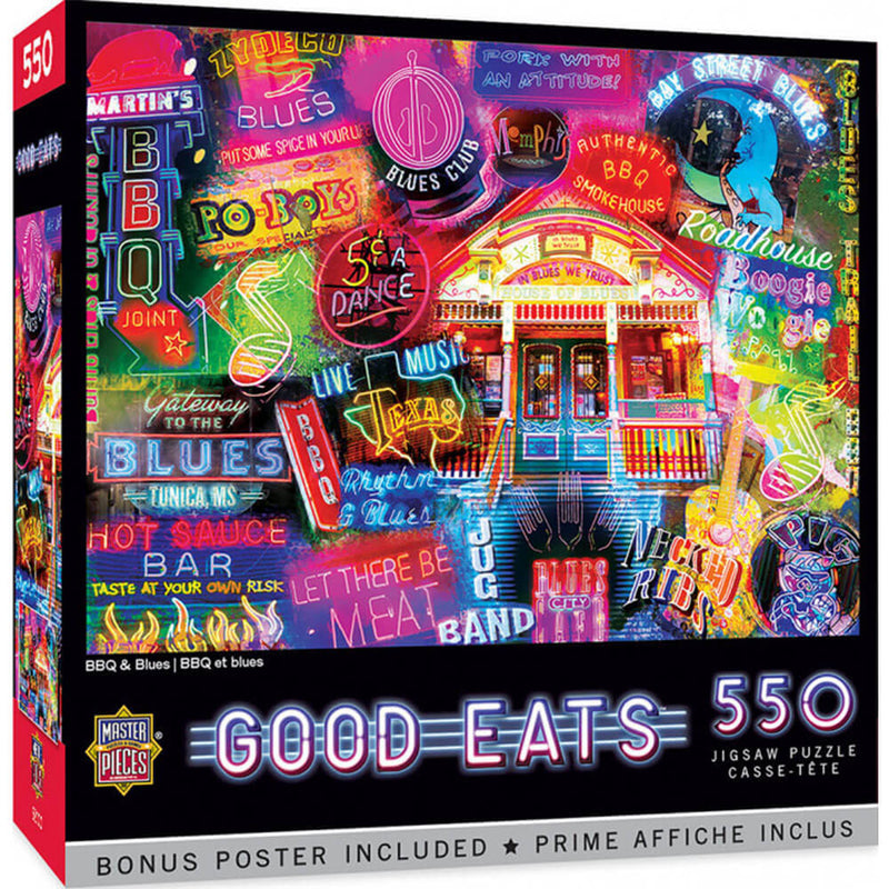 Mistrovská díla Good Eats 550pc Puzzle