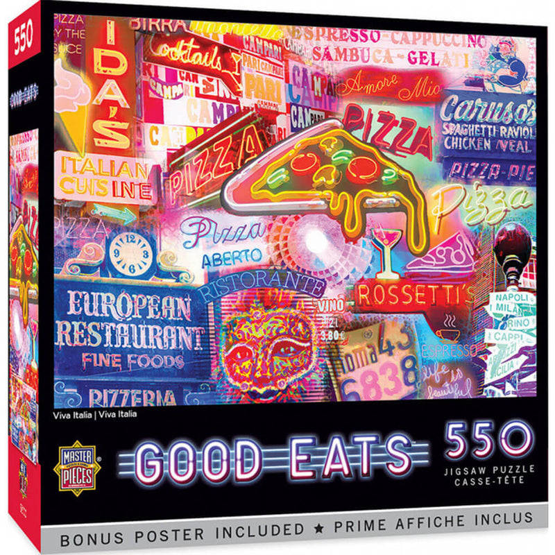 Mistrovská díla Good Eats 550pc Puzzle