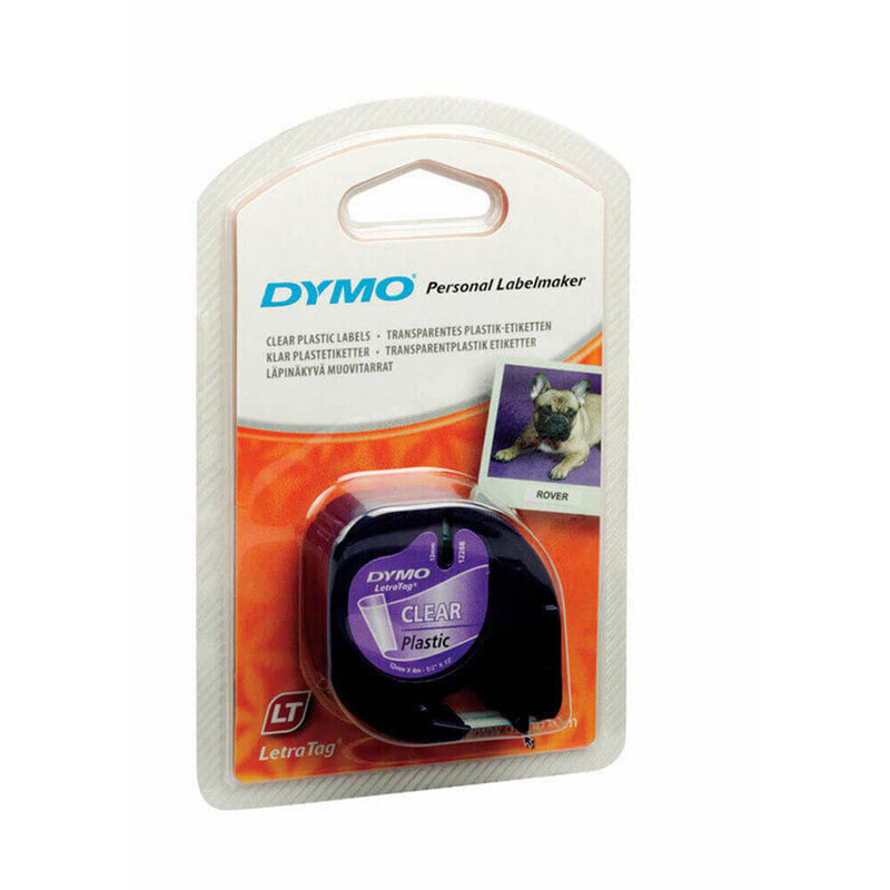 Dymo Letra-Tag Tape Label Kunststoff